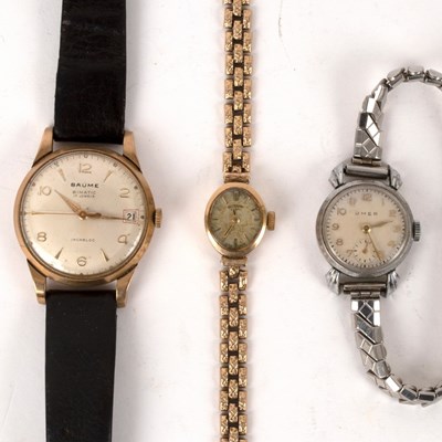 Lot 249 - A lady's Rotary wristwatch, cased in 9ct gold...