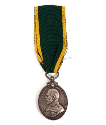 Lot 292 - Territorial Force Efficiency Medal, G.V.R....