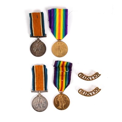 Lot 297 - British War Medal (2) (236048 Pte. R.C. Clift....