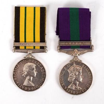 Lot 299 - Pair: Private V. Green, Gloucestershire...