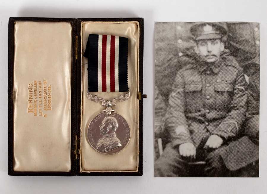 Lot 305 - A WWI 'VC Action, Somme' M.M. to...