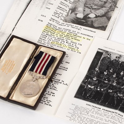 Lot 305 - A WWI 'VC Action, Somme' M.M. to...