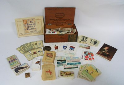 Lot 364 - A quantity of cigarette cards including J...