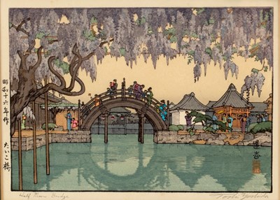 Lot 408 - Toshi Yoshida (1911-1995)/ Linnoji Garden/Half...