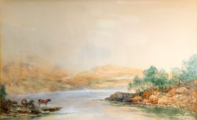 Lot 422 - William Joseph Wadham (1863-1950)/Estuary of...