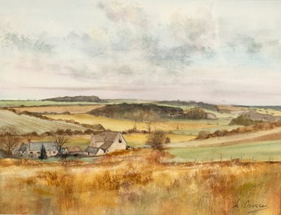 Lot 457 - Ken J Messer (1931-2018)/Cotswold Landscape...