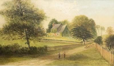 Lot 490 - J Orton/Matson Lane, Gloucester/oil on canvas,...