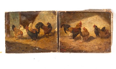 Lot 505 - A Clark (Late 19th Century)/Chickens/a...