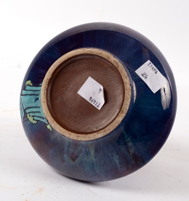 Lot 568 - A Chinese flambe glaze vase, Qing dynasty,...