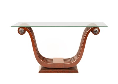 Lot 230 - An Art Deco console table