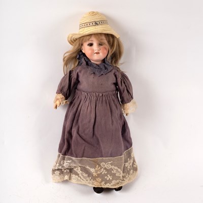 Lot 602 - An Armand Marseille 390n bisque head doll with...