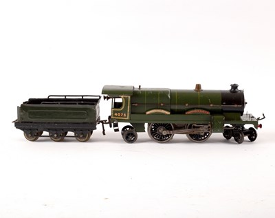 Lot 635 - A Hornby clockwork 0-gauge 442 castle class...