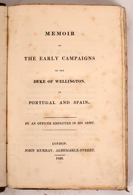 Lot 770 - [Westmoreland, John Fane, Earl of] Memoir of...