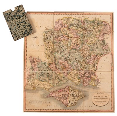 Lot 806 - County maps etc. A collection of 19th c. maps...