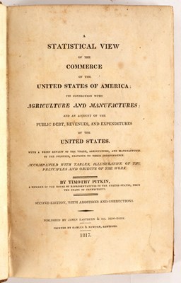 Lot 836 - Pitkin, T.A. A Statistical View of the...