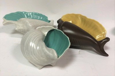Lot 900 - A Poole Pottery jam pot and cover, 11cm high,...