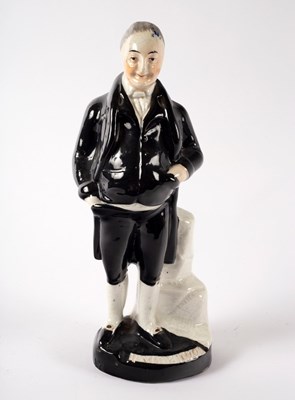 Lot 945 - A pottery figure of Jemmy Wood, 30.5cm high