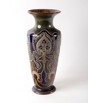 Lot 983 - A Royal Doulton Art Nouveau baluster vase by...