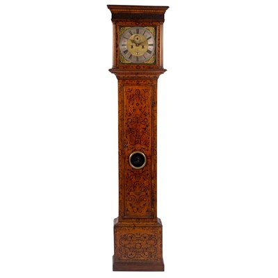 Lot 1021 - A late 17th Century eight-day longcase clock,...