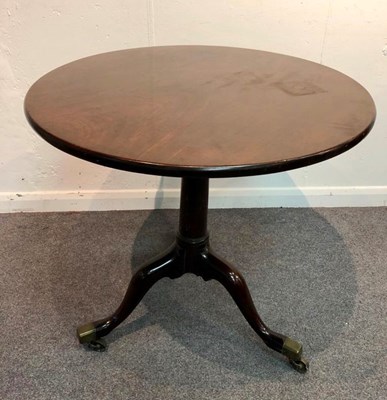 Lot 1061 - A George II mahogany tripod table, circa 1750,...