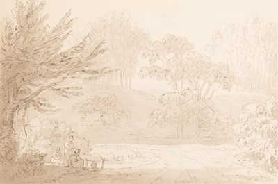 Lot 12 - Anthony Devis (British 1729-1816)/Landscape...