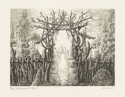 Lot 58 - Francois Houtin (French, born 1950)/'Vue un...