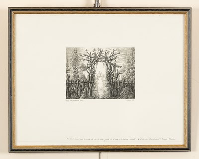 Lot 58 - Francois Houtin (French, born 1950)/'Vue un...