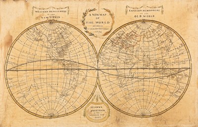 Lot 134 - Susanna Anderson/A New Map of the World...