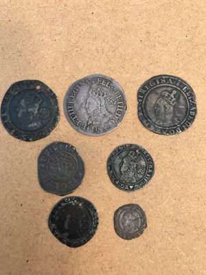 Lot 152A - An Edward I penny (London), three Elizabeth I...