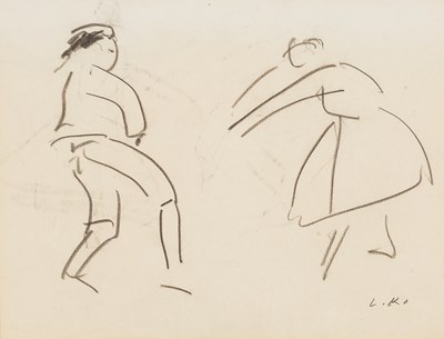 Lot 427 - Dame Laura Knight RA RWS (1877-1970)/Tamara...