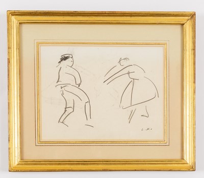 Lot 427 - Dame Laura Knight RA RWS (1877-1970)/Tamara...