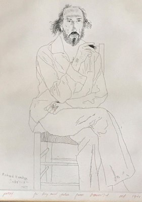 Lot 472 - David Hockney, RA (born 1937)/Portrait of...