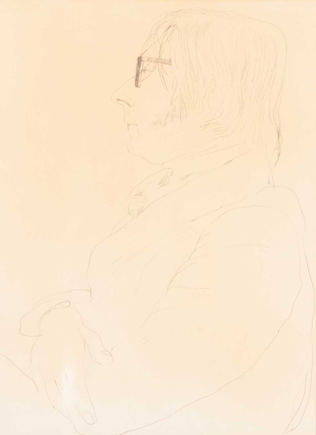 Lot 473 - David Hockney, RA (born 1937)/Portrait Study...