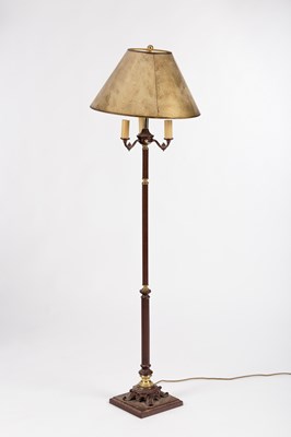 Lot 504 - An antique style standard lamp