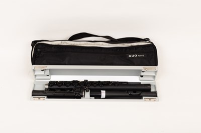 Lot 566 - A Guo Grenaditte flute, in a fitted case and...