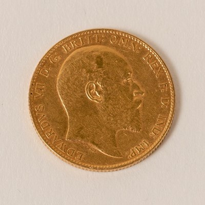 Lot 616 - An Edward VII gold sovereign, Perth 1906