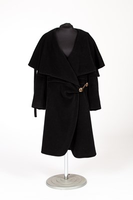 Lot 680 - Sonia Rykiel, Paris, a black angora and wool...