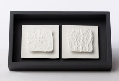 Lot 763 - Angela Mellor (Contemporary), Two white...