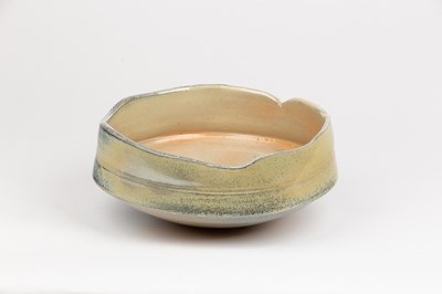 Lot 772 - Peter Starkey (born 1945), a saltglaze bowl of...