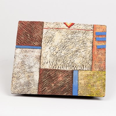 Lot 781 - Philip Evans (Contemporary), a stoneware panel,...