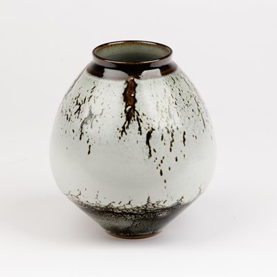 Lot 786 - Peter Sparrey (born 1967), a stoneware ovoid...