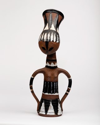 Lot 801 - Pamela Nash (mid 20th Century)/A tribal style...