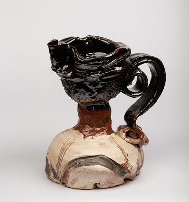 Lot 804 - Simon Carroll (1964-2009)/An earthenware jug,...