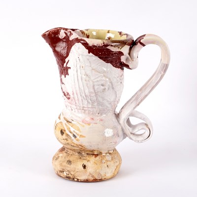 Lot 811 - Simon Carroll (1964-2009)/An earthenware jug...