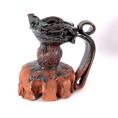 Lot 812 - Simon Carroll (1964-2009)/An earthenware jug,...