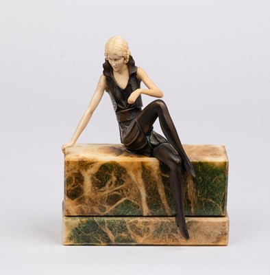 Lot 837 - After Ferdinand Preiss/Girl on the Wall, an...