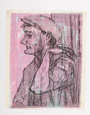 Lot 881 - Leslie Duxbury (1921-2001)/Dustman/colour...