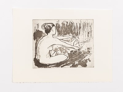 Lot 891 - Leslie Duxbury (1921-2001)/Stretching...