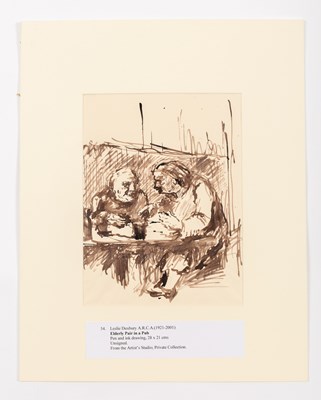 Lot 893 - Leslie Duxbury (1921-2001)/Couple in a...