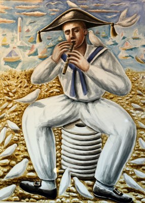 Lot 913 - PJ Crook (Contemporary)/Sailor's...